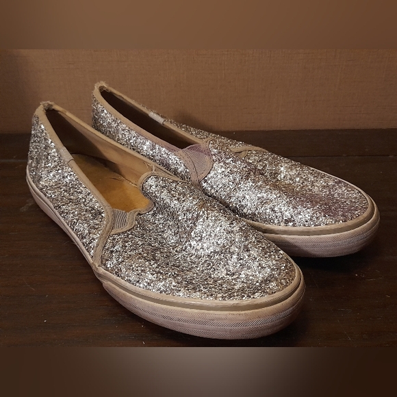 Keds Glitter Slid On Sneakers - Picture 1 of 12